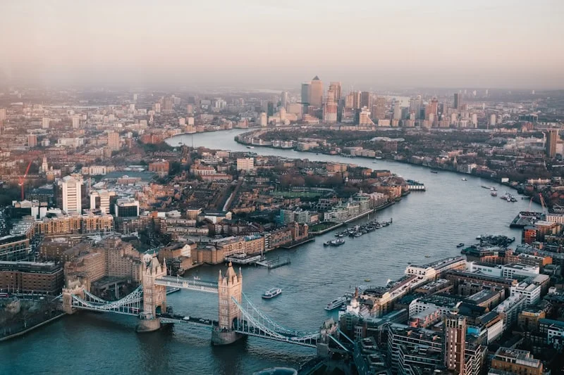 Vista de Londres, Reino Unido